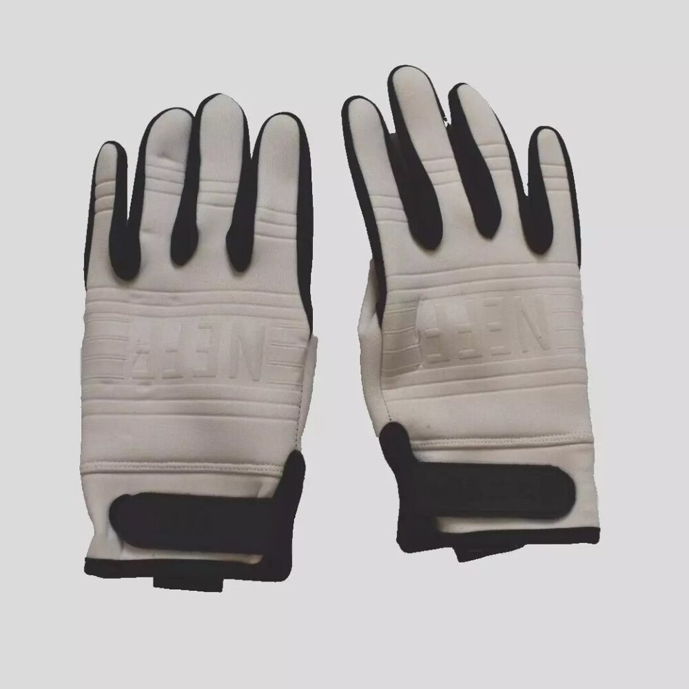 Neff Mens Daily Skater Ski Snowboard Pipe White Gloves New With Tags